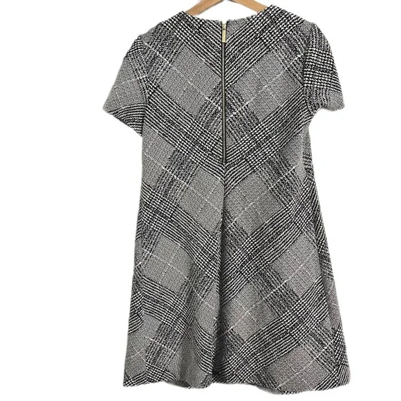 Calvin Klein Cotton Plaid Dress Size 12 - Picture 2 of 4